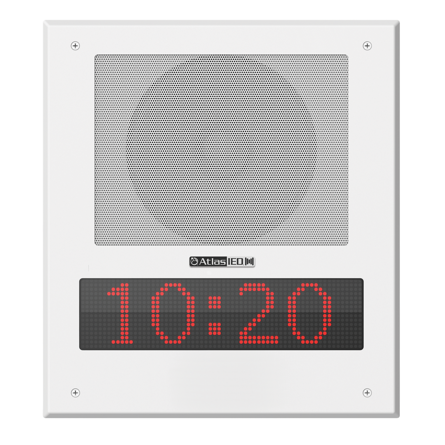 Haut-parleur IP Cisco Atlas PoE+ à montage mural intérieur avec écran LCD