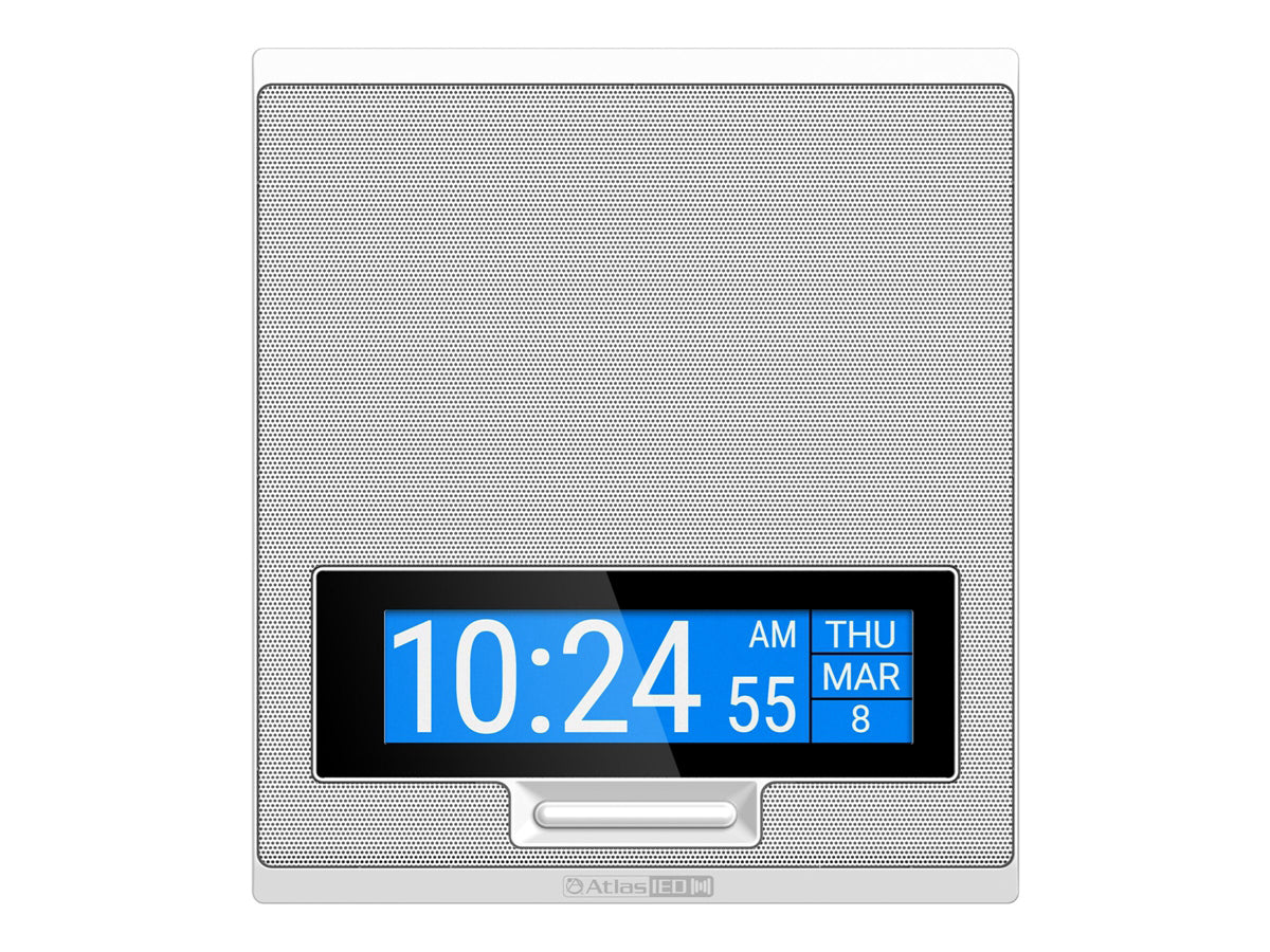 The Cisco Atlas 8 PoE+ IP Loudspeaker with Mic combines high-fidelity audio output with integrated microphone functionality, making it ideal for public address and emergency communication environments. It supports PoE+ connectivity, includes an integrated clock and display interface, and comes equipped with an 8" woofer and 3" tweeter in a 2-way active configuration for clear and reliable sound output.