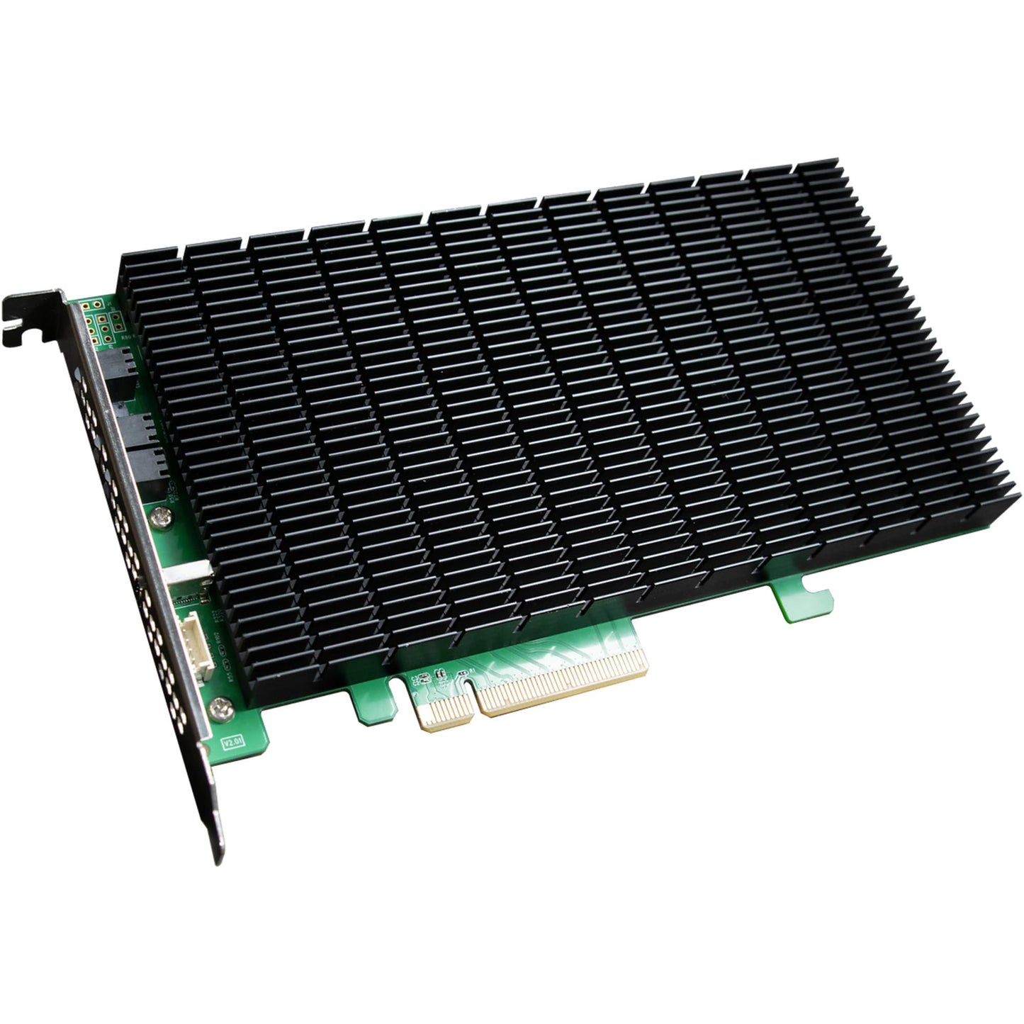 HighPoint SSD6204A PCIe 3.0 x8 4x M.2 NVMe RAID Controller