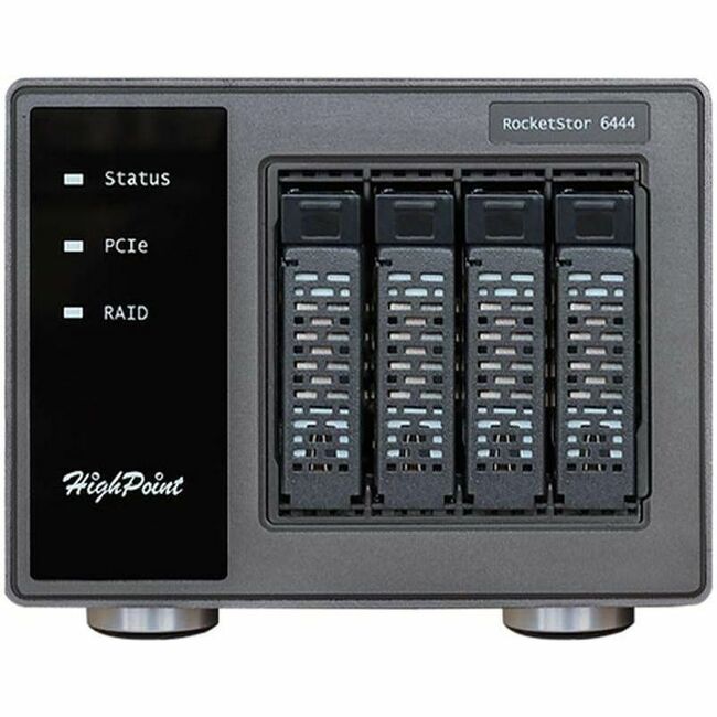 HighPoint SSD6444M 4-Bay M.2 NVMe PCIe 3.0 x16 RAID Enclosure