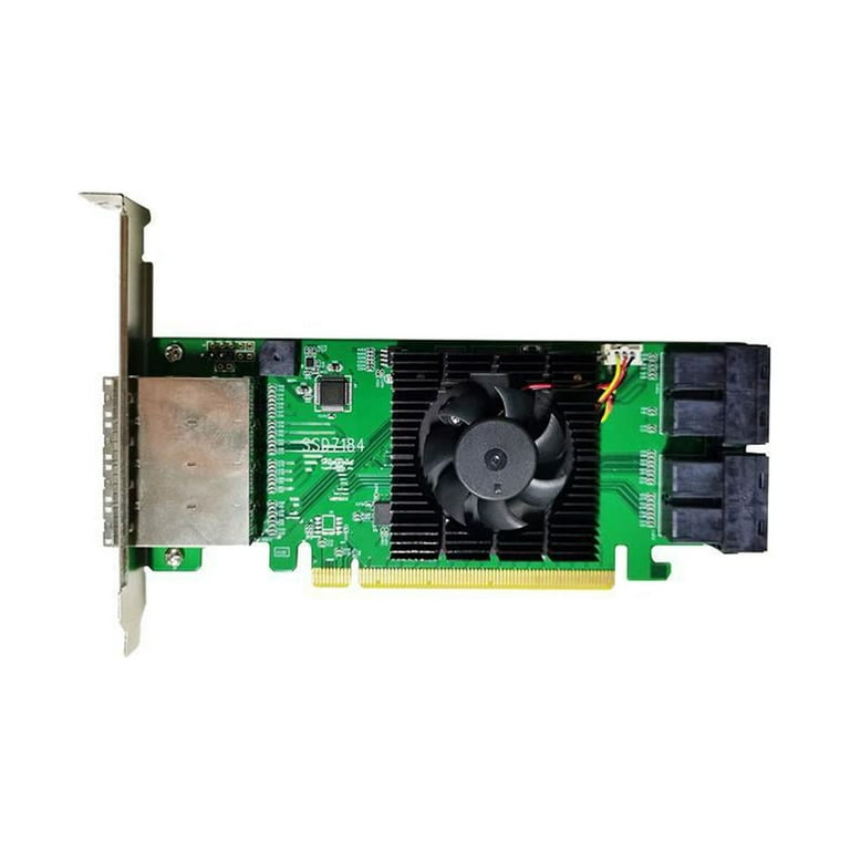 HighPoint SSD7184 PCIe Gen3 x16 8-Channel NVMe RAID Controller