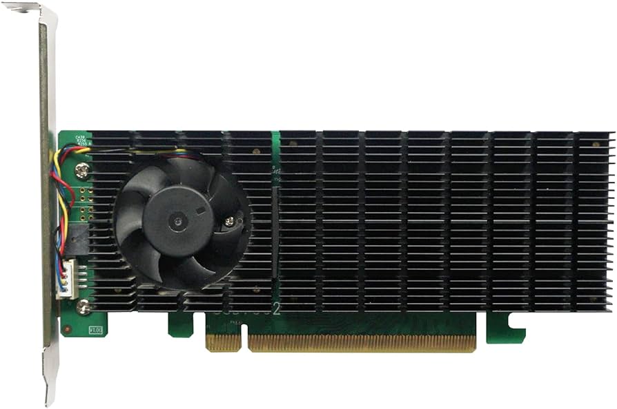 HighPoint SSD7502 PCIe 4.0 x16 2x M.2 NVMe RAID Controller