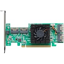 HighPoint SSD7580C 8-Port U.2/U.3 PCIe 4.0 NVMe RAID Controller