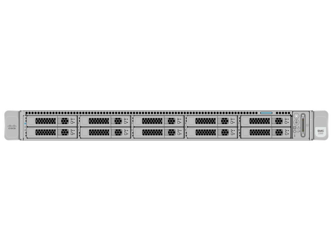 Cisco Secure Network Analytics Management Console 2300 delivers high-performance monitoring and threat detection in a compact 1U rackmount form factor. It features dual AMD EPYC 7453 processors, 512 GB of RAM, and robust RAID6 storage for reliable enterprise-scale analytics. Designed for demanding network environments, it offers enhanced visibility, CIMC management, and integrated VGA and console ports.