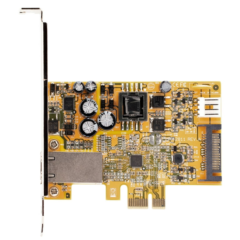 Carte réseau StarTech PCIe PoE+ 2,5 Gbit/s avec 1 port RJ45 – ST1000PEXPSE