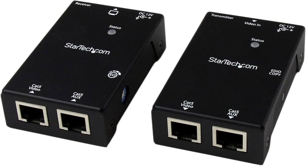 Rallonge StarTech HDMI sur CAT5e/CAT6 avec PoC - 165 pi