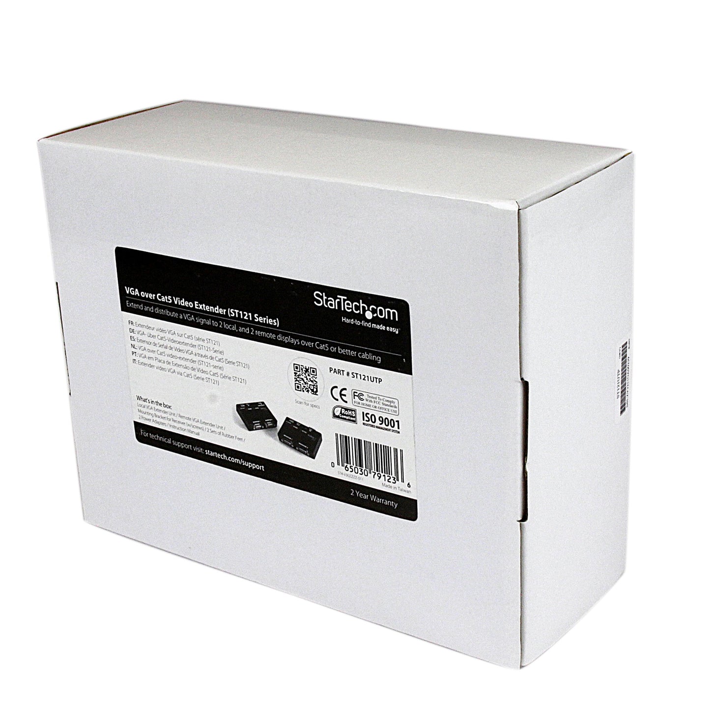 StarTech VGA Video Extender over Cat5, 150m, TAA Compliant, Black