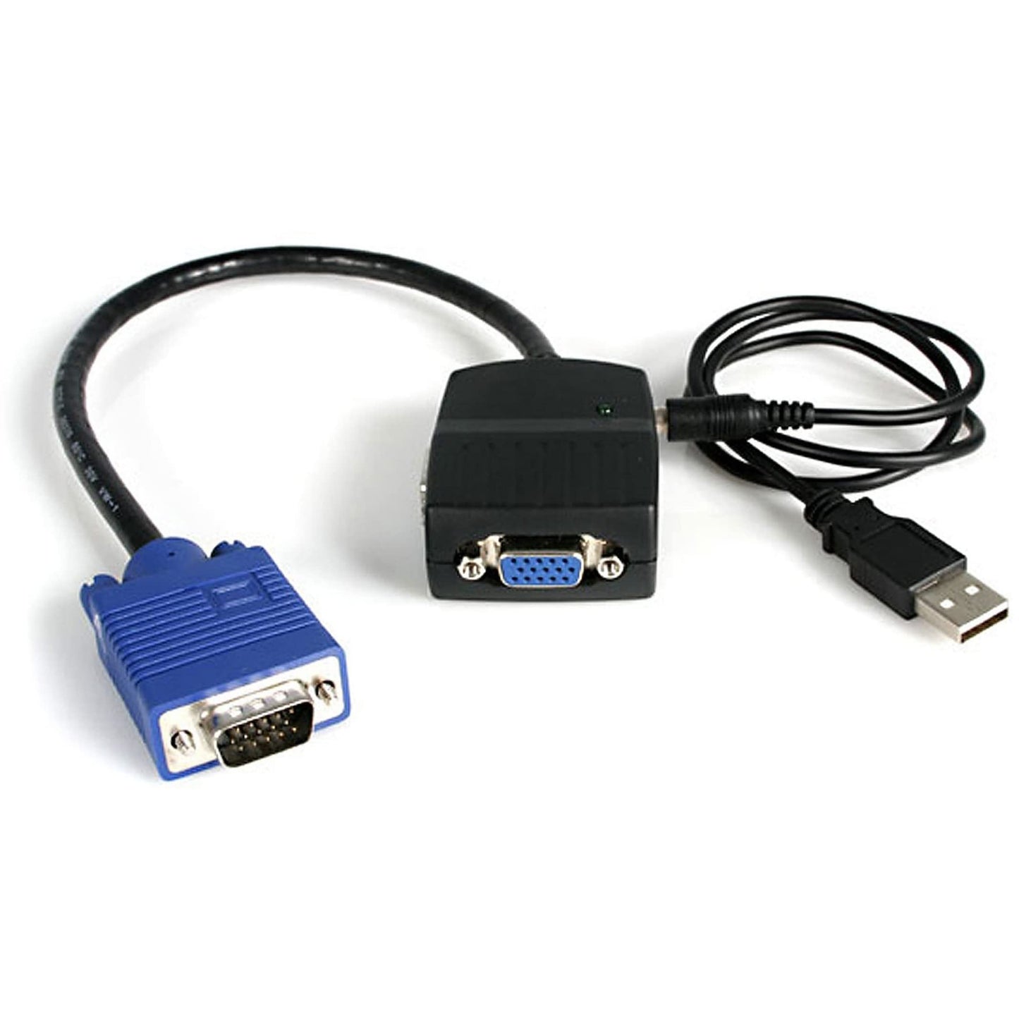 Répartiteur vidéo VGA 2 ports StarTech, alimentation USB – ST122LE