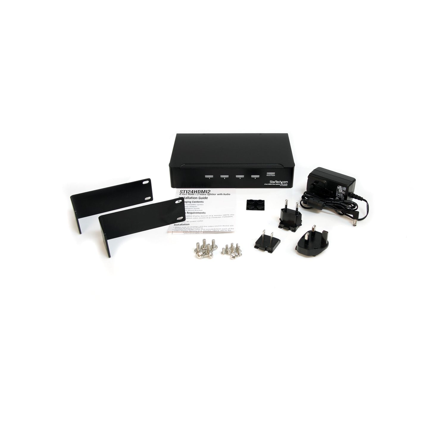 Répartiteur vidéo HDMI haute vitesse 4 ports StarTech, ST124HDMI2