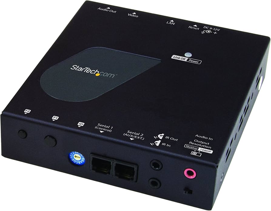 Récepteur HDMI sur IP StarTech pour ST12MHDLAN4K, 4K30, Gigabit Ethernet