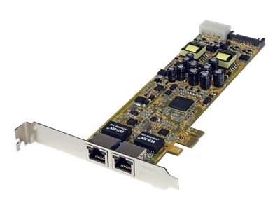 StarTech Dual Port PCIe Gigabit Ethernet PoE Network Card