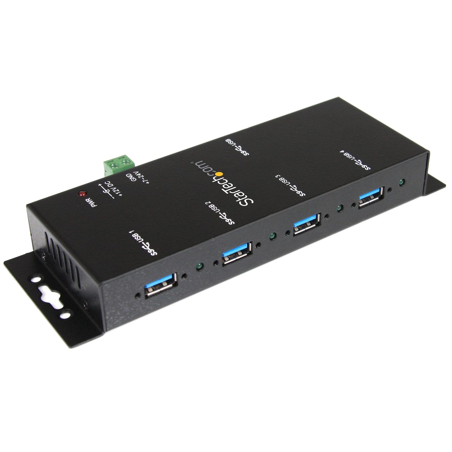 StarTech ST4300USBM 4-Port Rugged USB 3.0 Industrial Hub