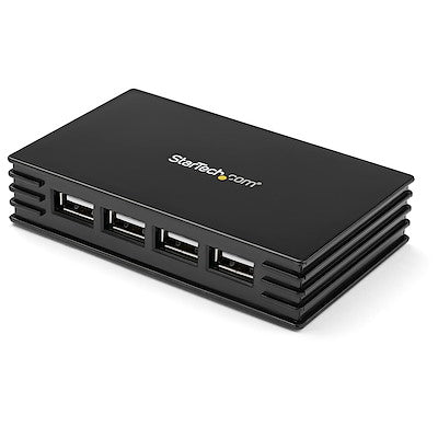 StarTech ST7202USB 7-Port USB 2.0 Hub, TAA Compliant, Black