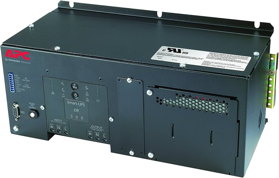 APC SUA500PDR-S Din Rail Panel Mount UPS, 500VA, 325W