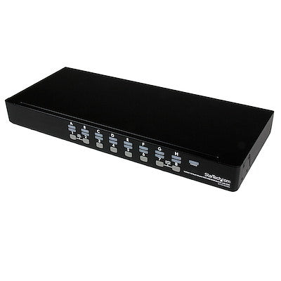 StarTech 16-Port 1U Rack Mount USB KVM Switch, VGA, SV1631DUSBU