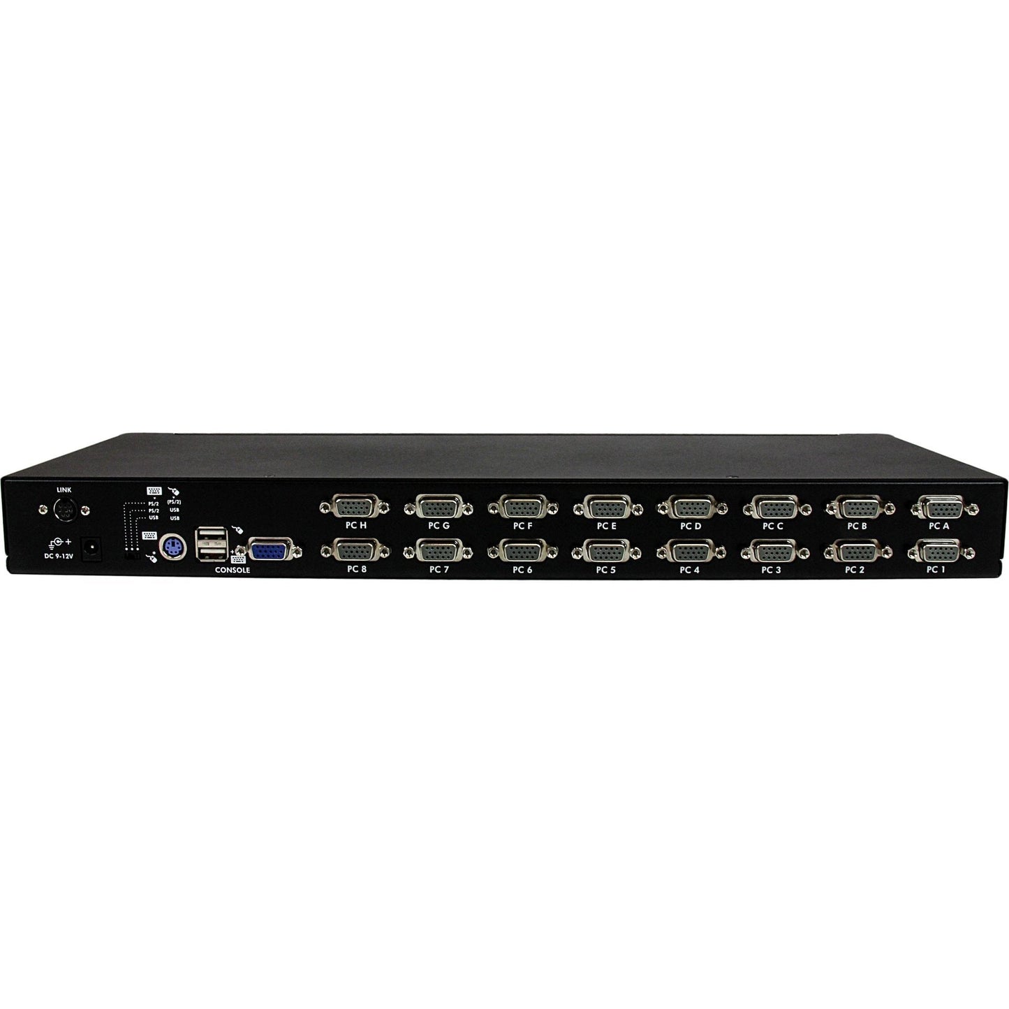StarTech 16-Port Rackmount USB/PS2 KVM Switch, VGA, 1U
