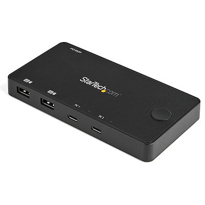 StarTech 2 Port USB-C KVM Switch 4K HDMI w/ Cables - SV211HDUC