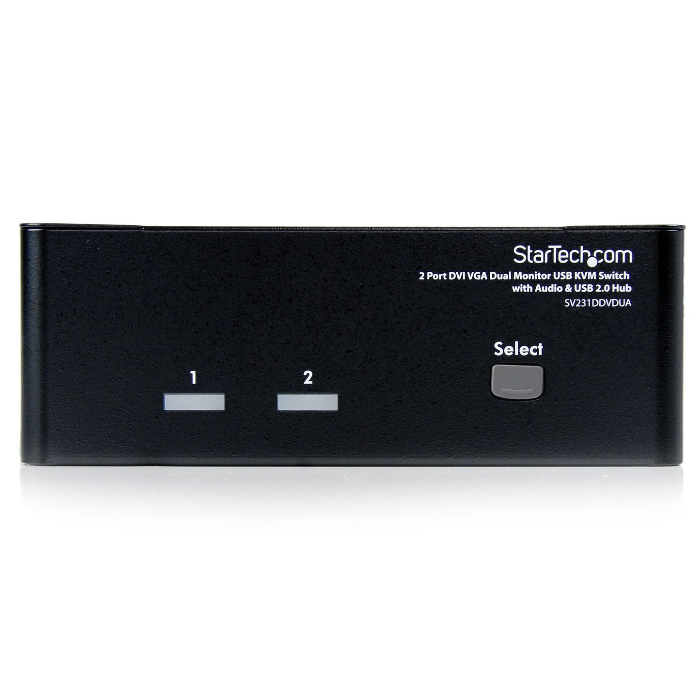 StarTech 2-Port DVI VGA Dual Monitor KVM Switch SV231DDVDUA