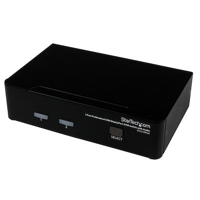 StarTech 2-Port USB DisplayPort KVM Switch SV231DPUA