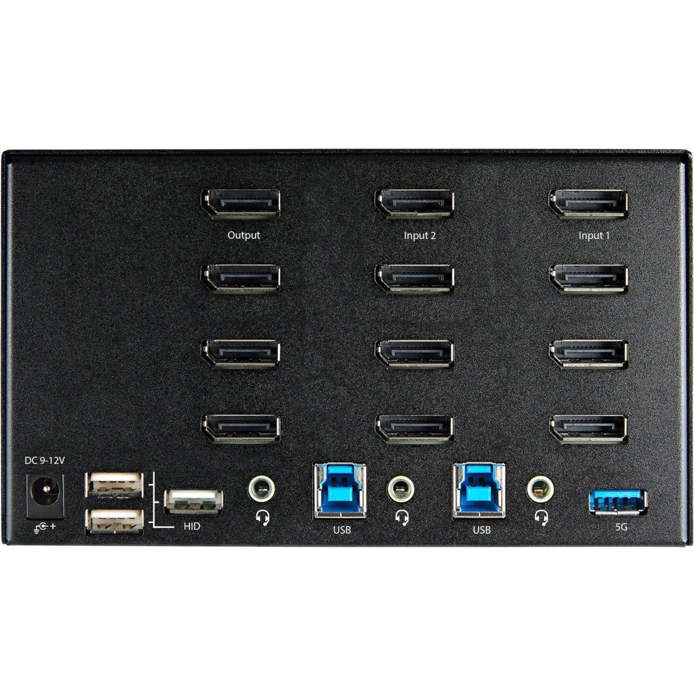 STARTECH 2-Port Quad Monitor DisplayPort KVM Switch, SV231QDPU34K