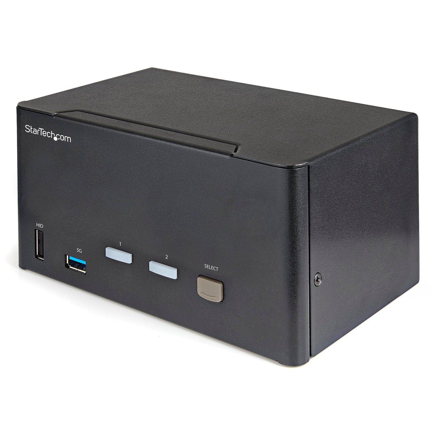 StarTech 2-Port Triple Monitor DisplayPort KVM Switch, USB 3.0, 4K HDR