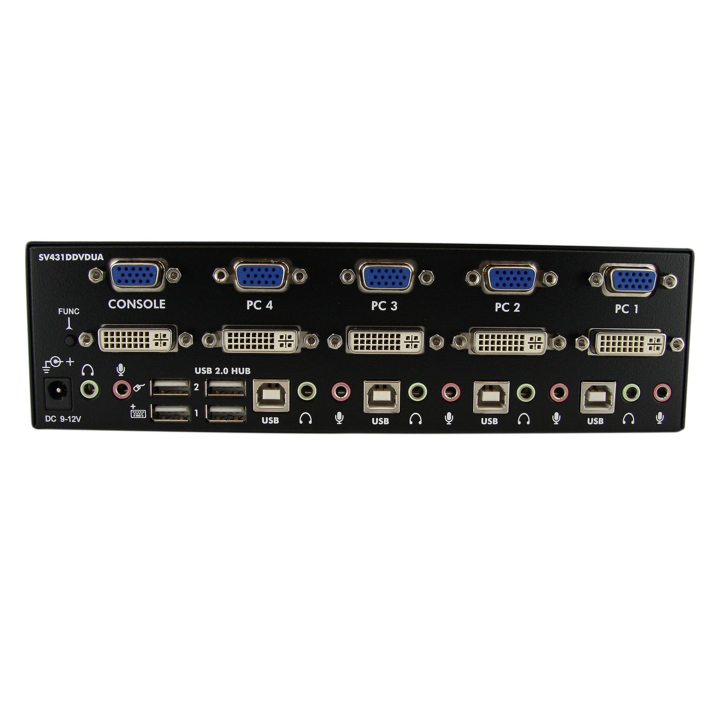 StarTech 4-Port DVI/VGA Dual Monitor USB KVM Switch