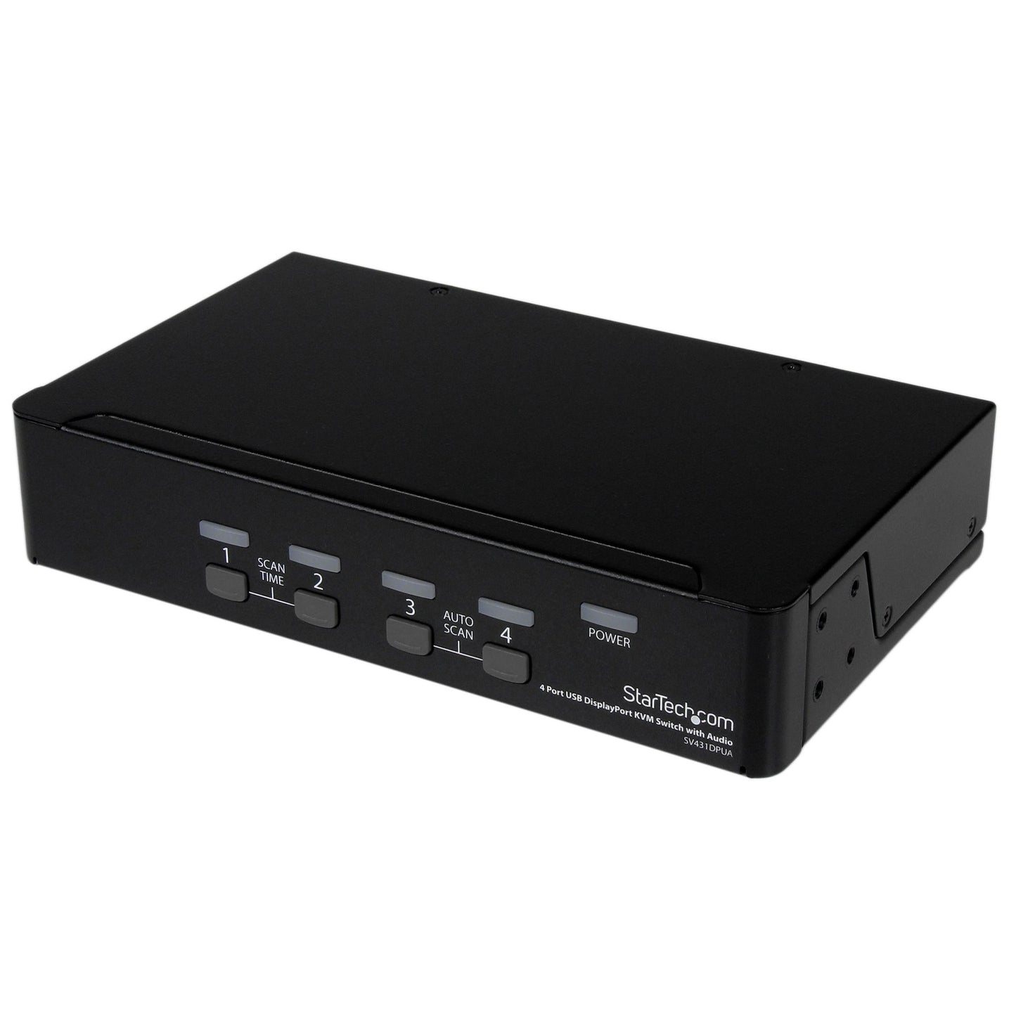 StarTech 4 Port USB DisplayPort KVM Switch with Audio - SV431DPUA