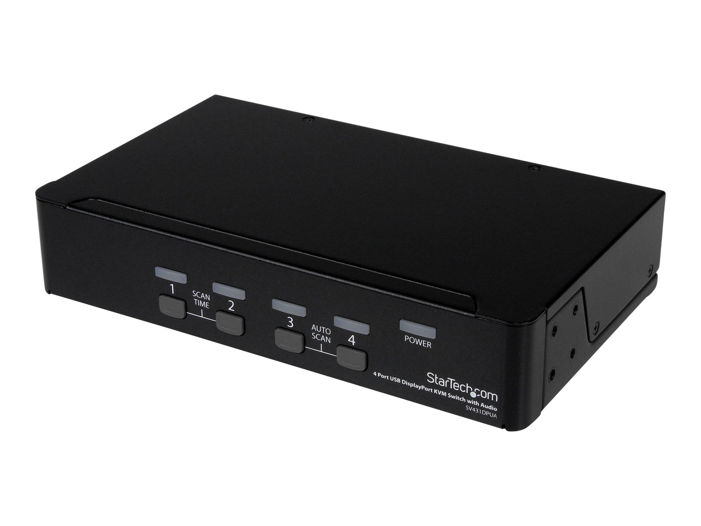 StarTech 4 Port USB DisplayPort KVM Switch with Audio - SV431DPUA