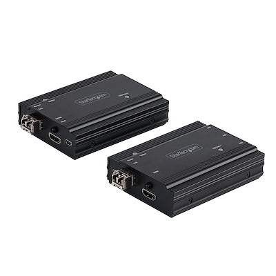 StarTech 4K HDMI & USB KVM Extender over Fiber, 984ft Range, 10G MMF SFP+