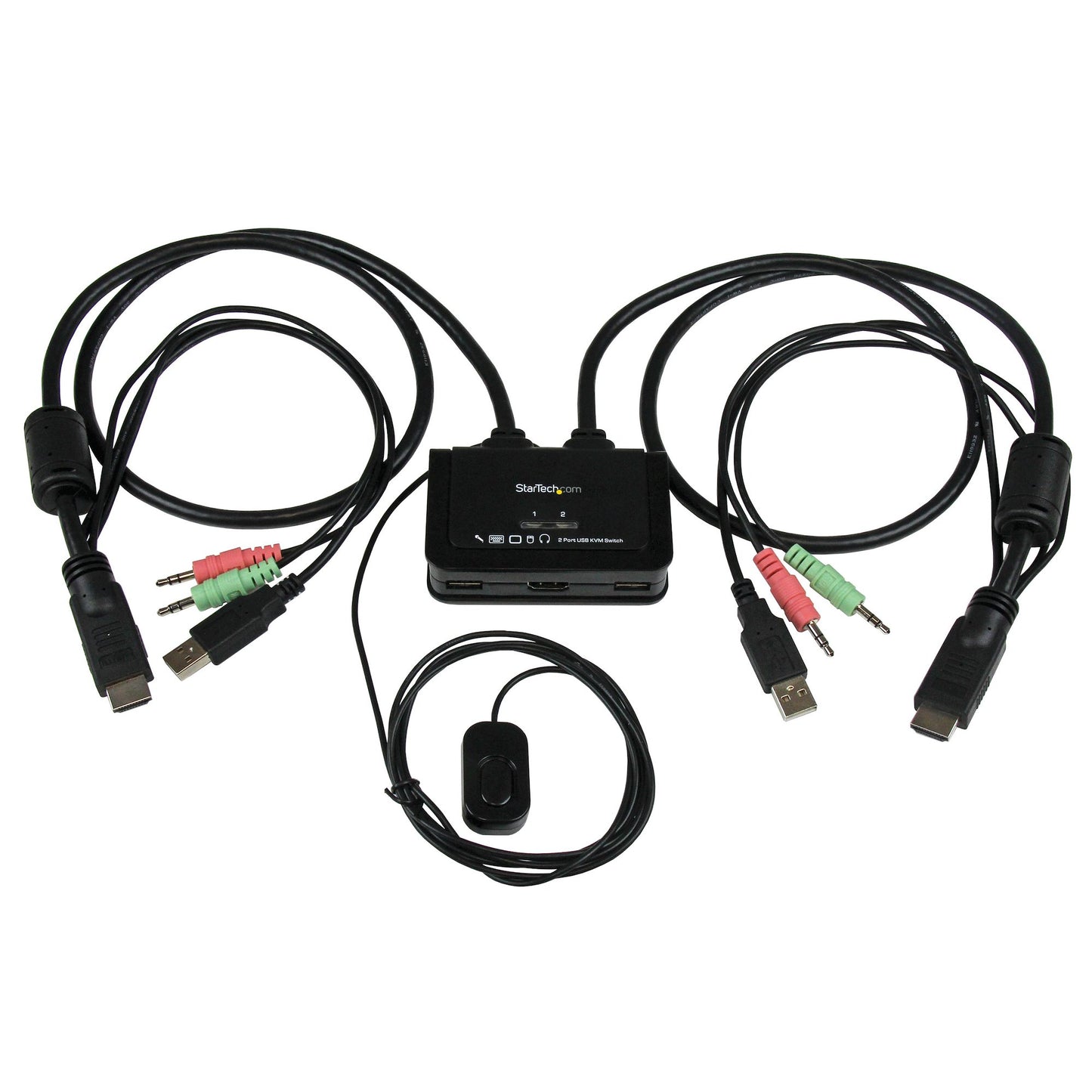 StarTech 2-Port USB KM Switch Cable - PC & Mac Compatible