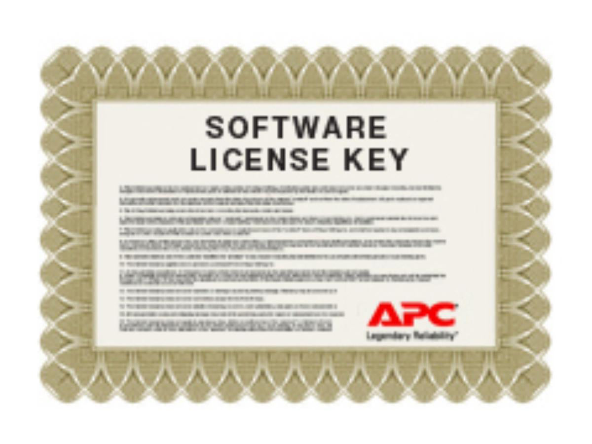 The Data Center Expert 100 Node Infrastructure License Key from APC enables centralized monitoring of up to 100 devices within your infrastructure. Designed for scalable data center environments, this digital license enhances visibility, compliance, and operational continuity across your network assets. It supports TAA compliance and is manufactured in the United States.
