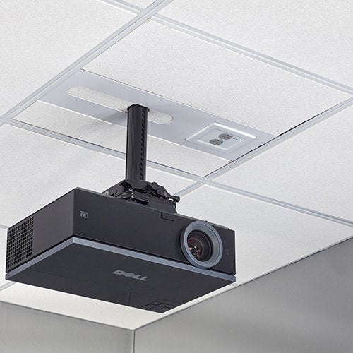 Chief SYSAUBP2 Projector Mount Kit with Power, Black