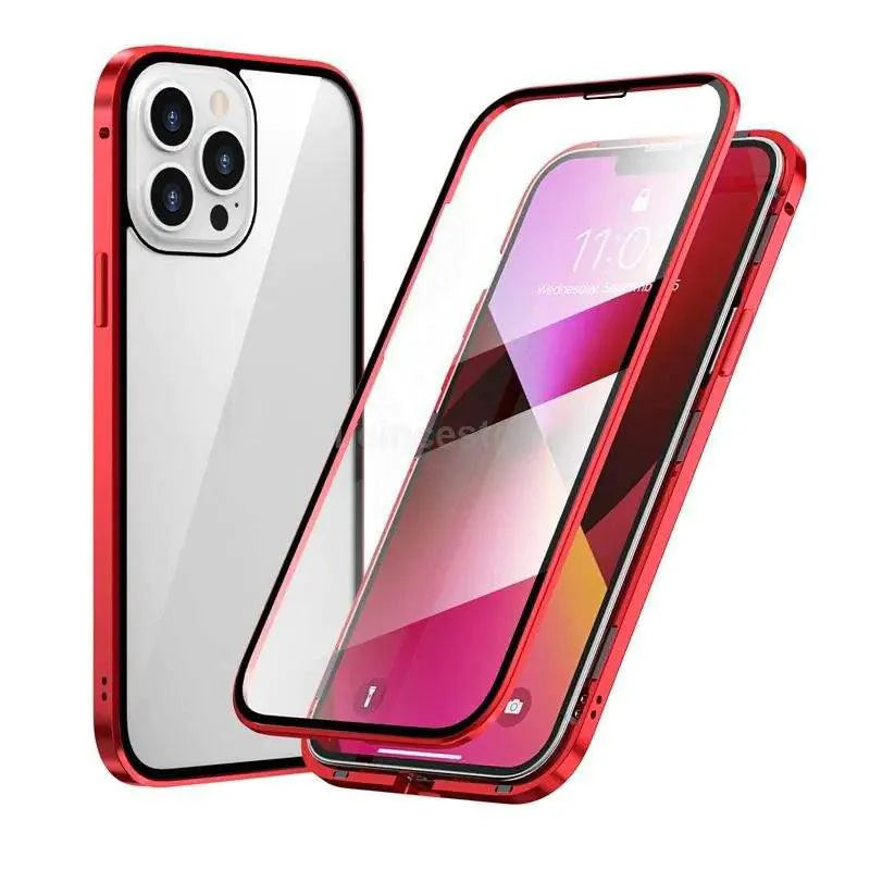 Magnetic Adsorption Double-Sided Protector Case Cover
