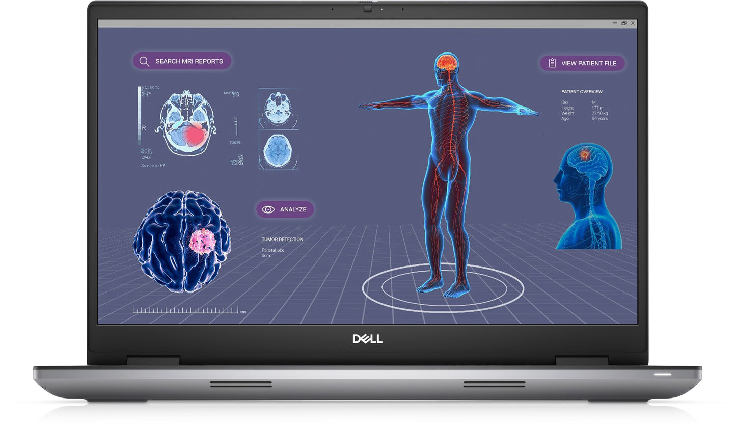 Ordinateur portable Dell Precision 7780 i7-13850HX 32 Go SSD 1 To RTX 3500 17,3" Full HD W11 Pro