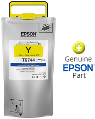 EPSON T974 DURABRITE PRO Yellow Ink Supply Unit, High Capacity