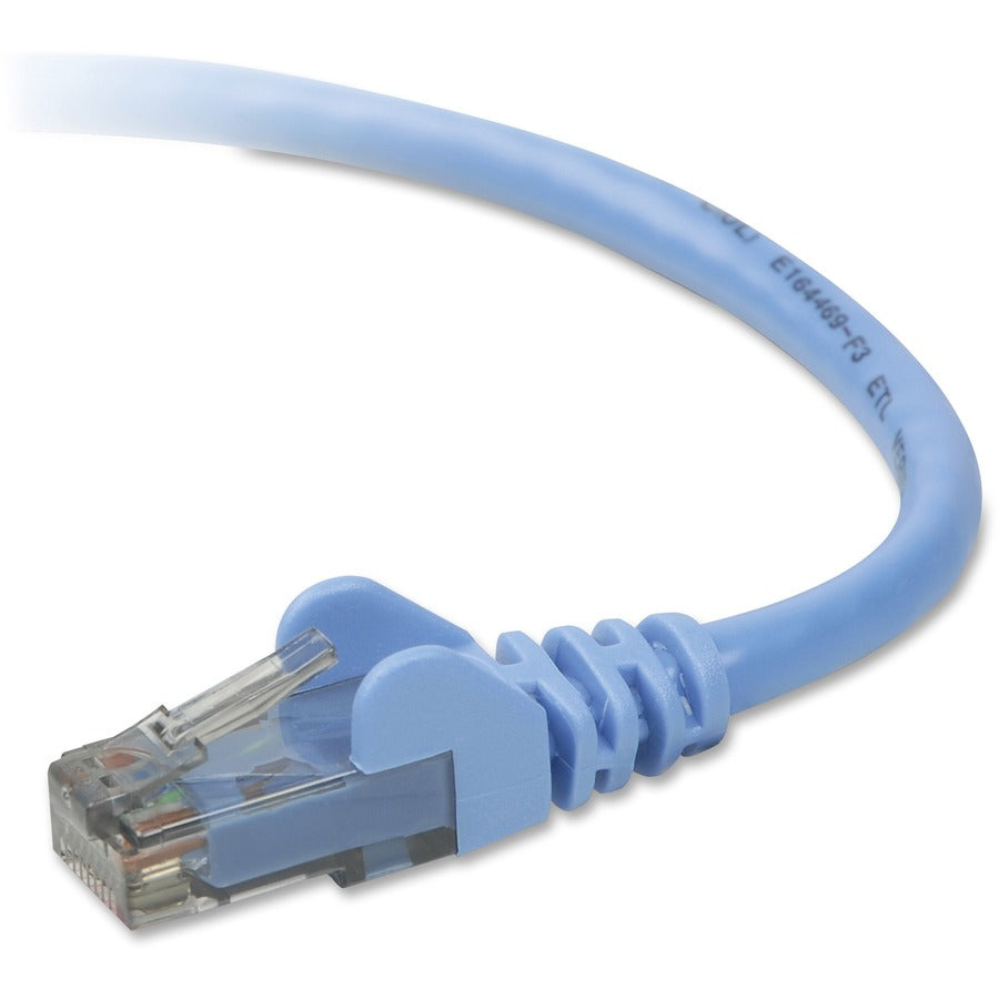 Câble de raccordement Belkin CAT5e UTP RJ45M/M bleu TAA 10 pi