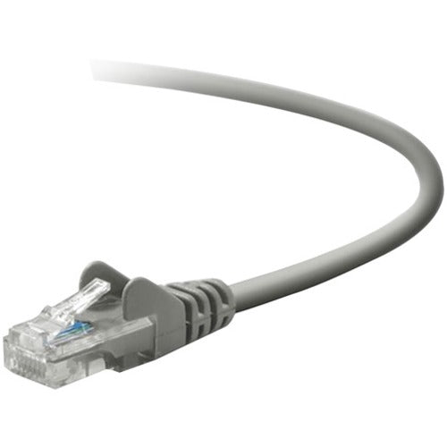 Câble de raccordement Belkin CAT5e UTP RJ45, 3 m, gris, conforme aux normes TAA