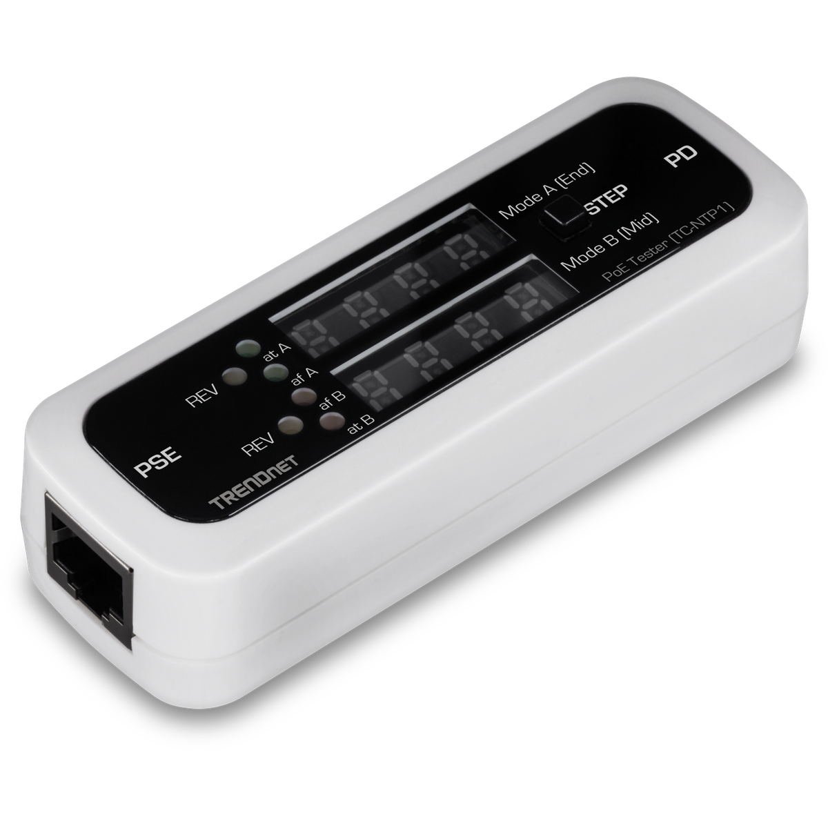 TRENDnet TC-NTP1 Inline PoE Tester, Gigabit Ethernet, TAA Compliant