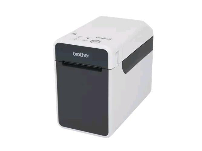 The Brother TD2125N is a compact 2.2-inch desktop direct thermal printer offering 203 dpi resolution and high-speed 6 ips printing. It features multiple connectivity options including USB, USB Host, Serial, and LAN, making it ideal for versatile deployment across industries. Backed by a 2-year Premier Warranty, this printer delivers reliable, high-volume performance in a small footprint.