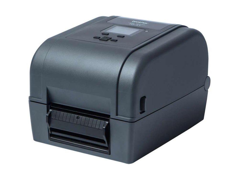 The Brother TD4750TNWB is a high-performance desktop thermal transfer printer designed for efficient label printing in commercial and industrial environments. With a 300dpi resolution, 6ips print speed, integrated peeler, and full communication suite including Bluetooth, WLAN, LAN, USB, and serial interfaces, it offers versatile connectivity and precision printing. A 4.3-inch color LCD and a 2-year Premier Warranty enhance its usability and support.