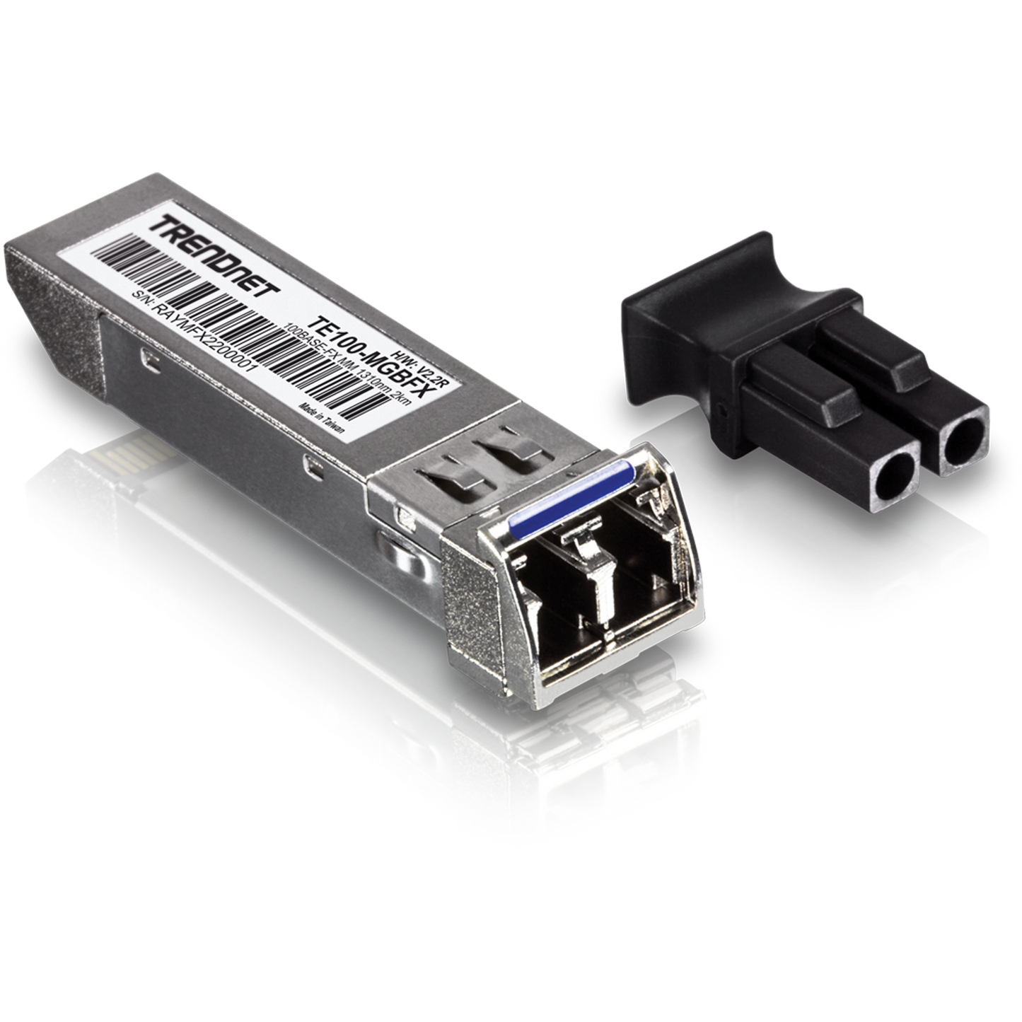 TRENDnet TE100-MGBFX Module LC multimode 100Base-FX Mini-GBIC (2KM)