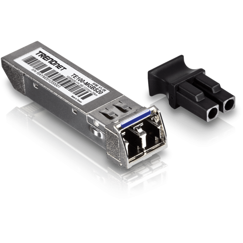 Émetteur-récepteur SFP 100Base-LX LC 20 km Mini-GBIC TRENDnet TE100-MGBS20
