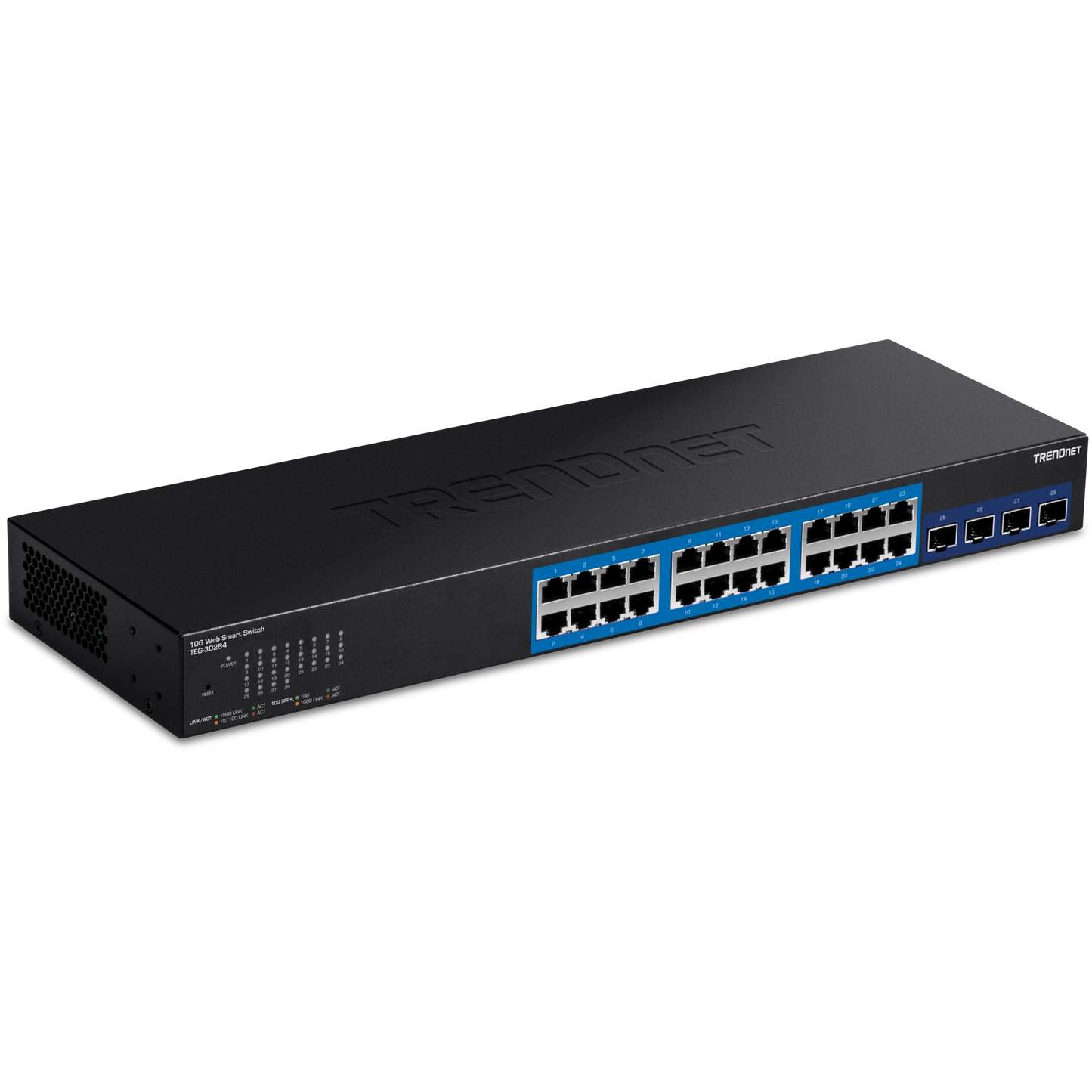 Commutateur Web intelligent Gigabit 28 ports TRENDnet TEG-284WS