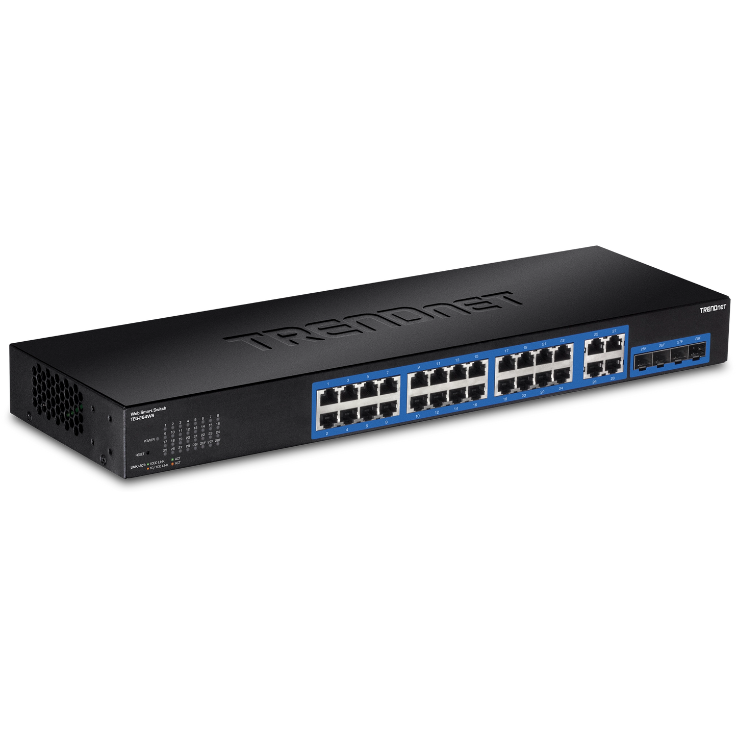 Commutateur Web intelligent Gigabit 28 ports TRENDnet TEG-284WS