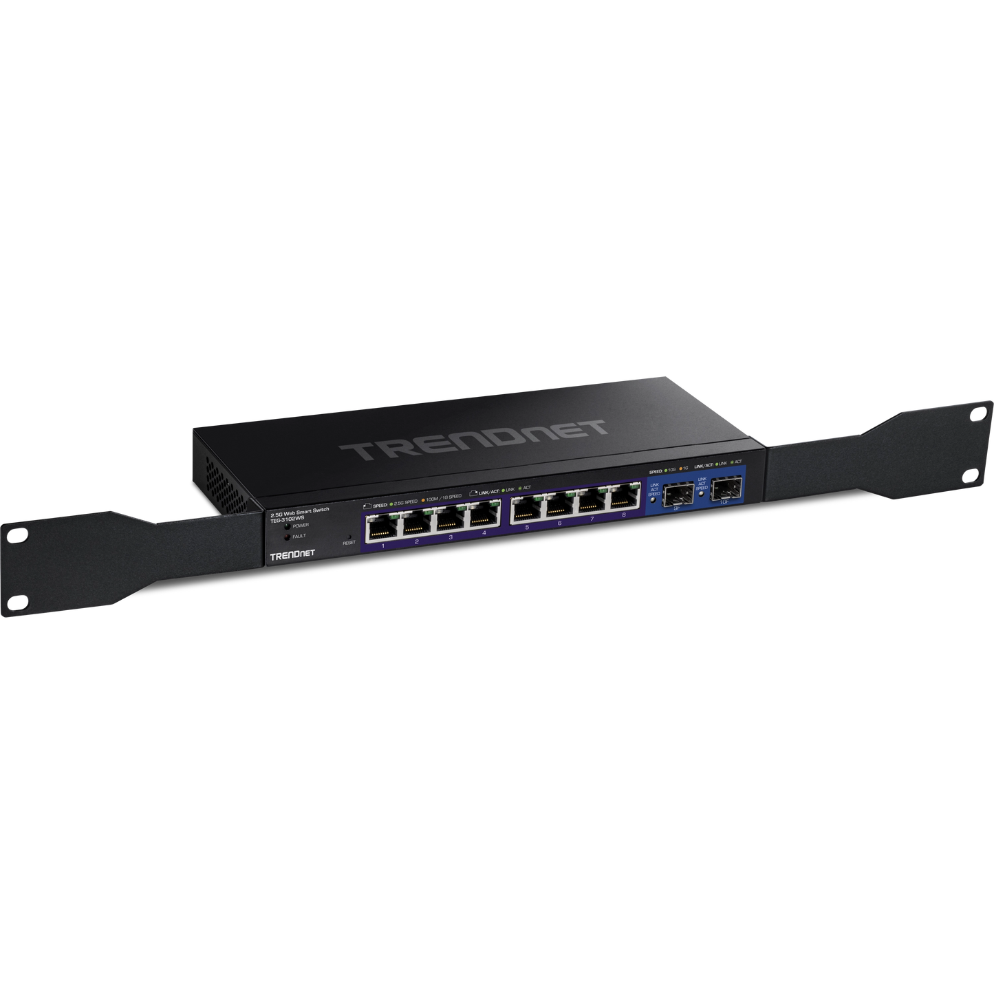 Commutateur intelligent Web 2,5 GHz à 10 ports TRENDnet TEG-3102WS
