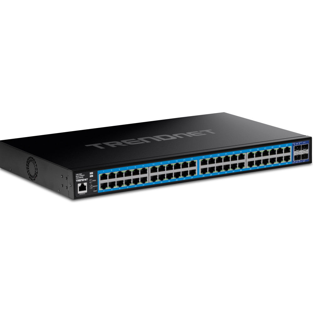 TRENDnet TEG-3524S 52-Port Gigabit Smart Switch with 10G SFP+