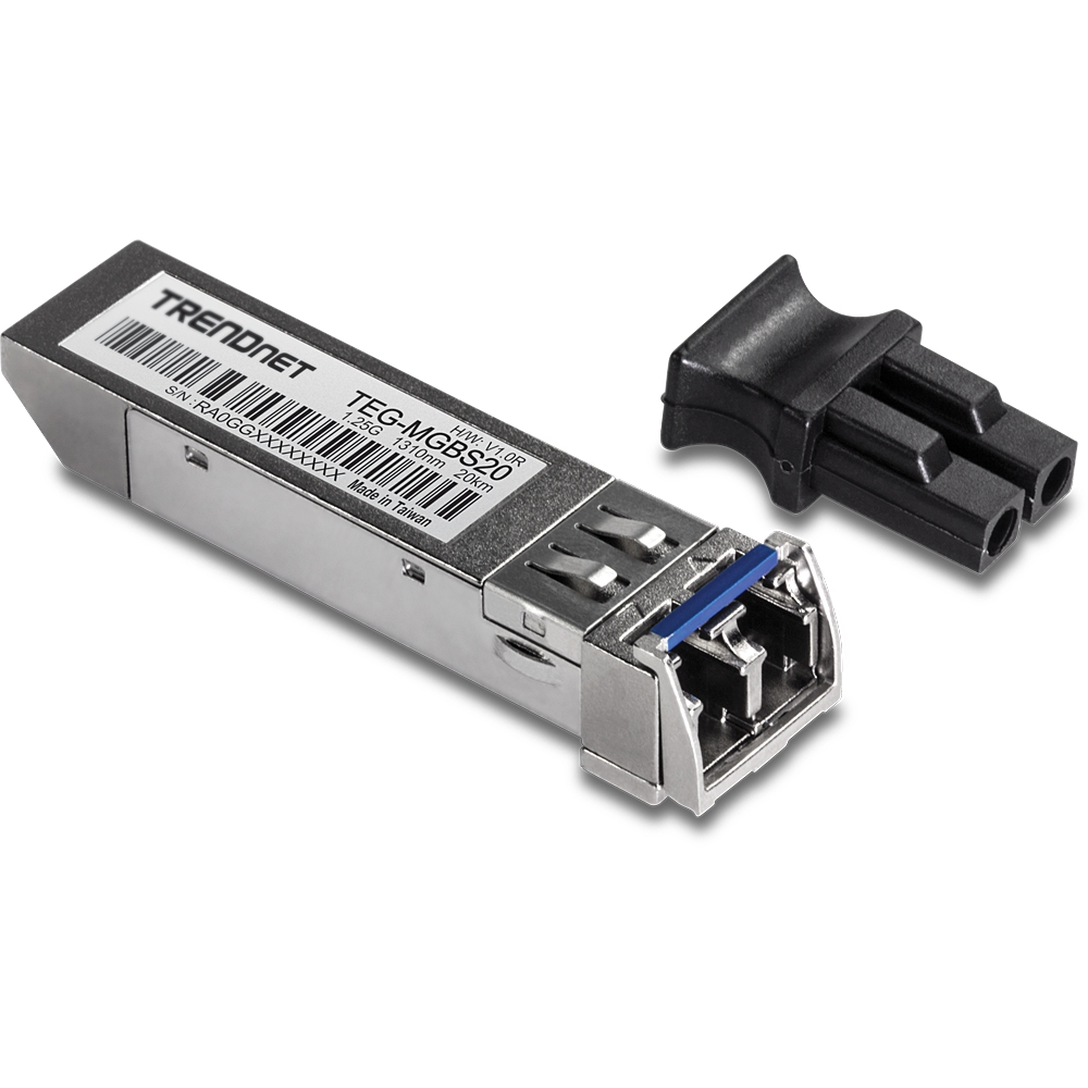 Module LC monomode Mini-GBIC TRENDnet TEG-MGBS20 (10 km)