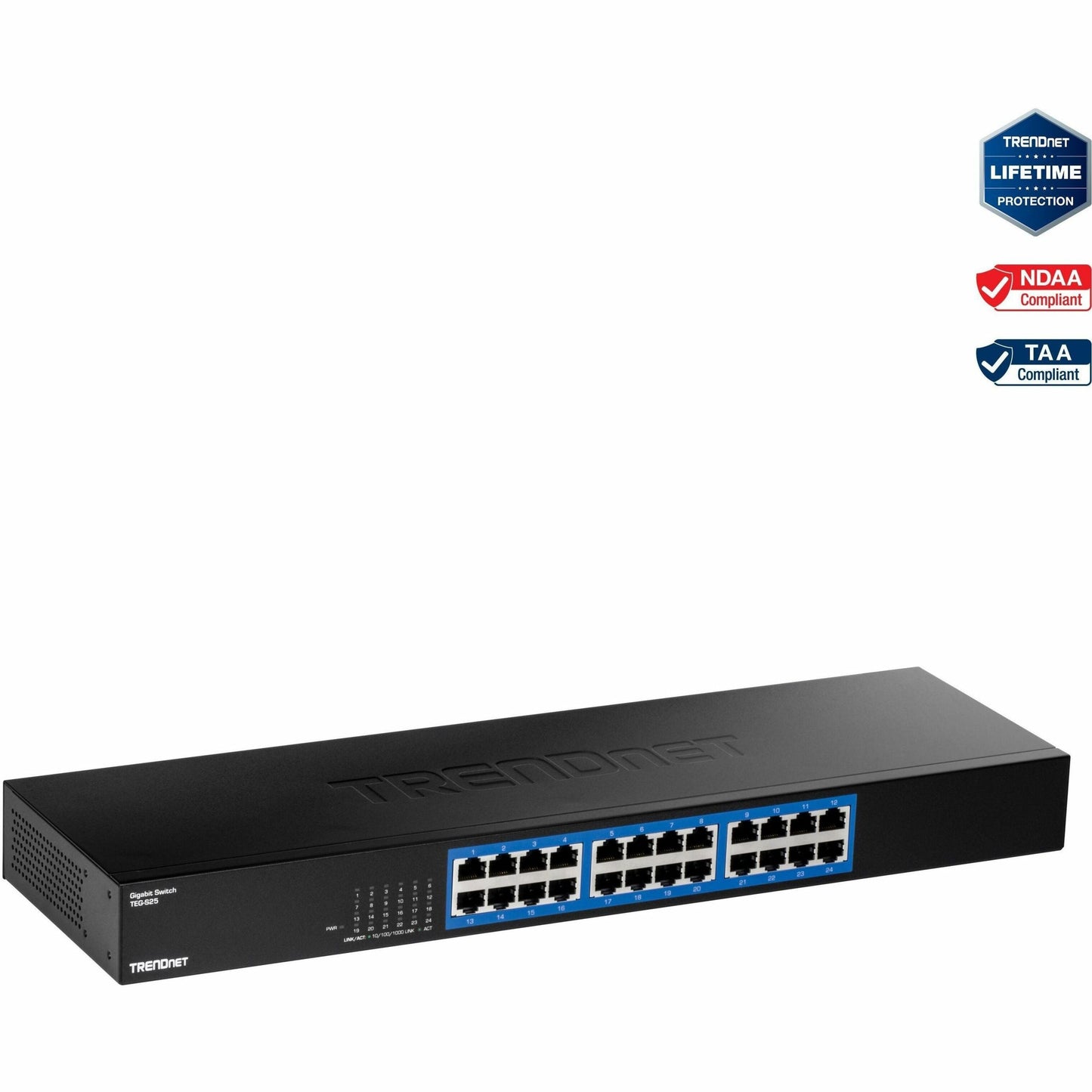 TRENDnet TEG-S17 16-Port Gigabit Rackmount Switch