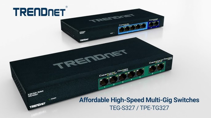 TRENDnet TEG-S327 7-Port Multi-Gig Wired Switch