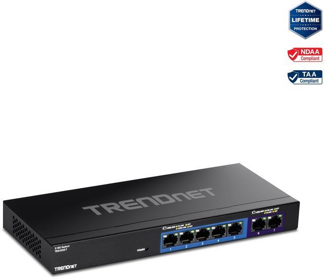TRENDnet TEG-S327 7-Port Multi-Gig Wired Switch